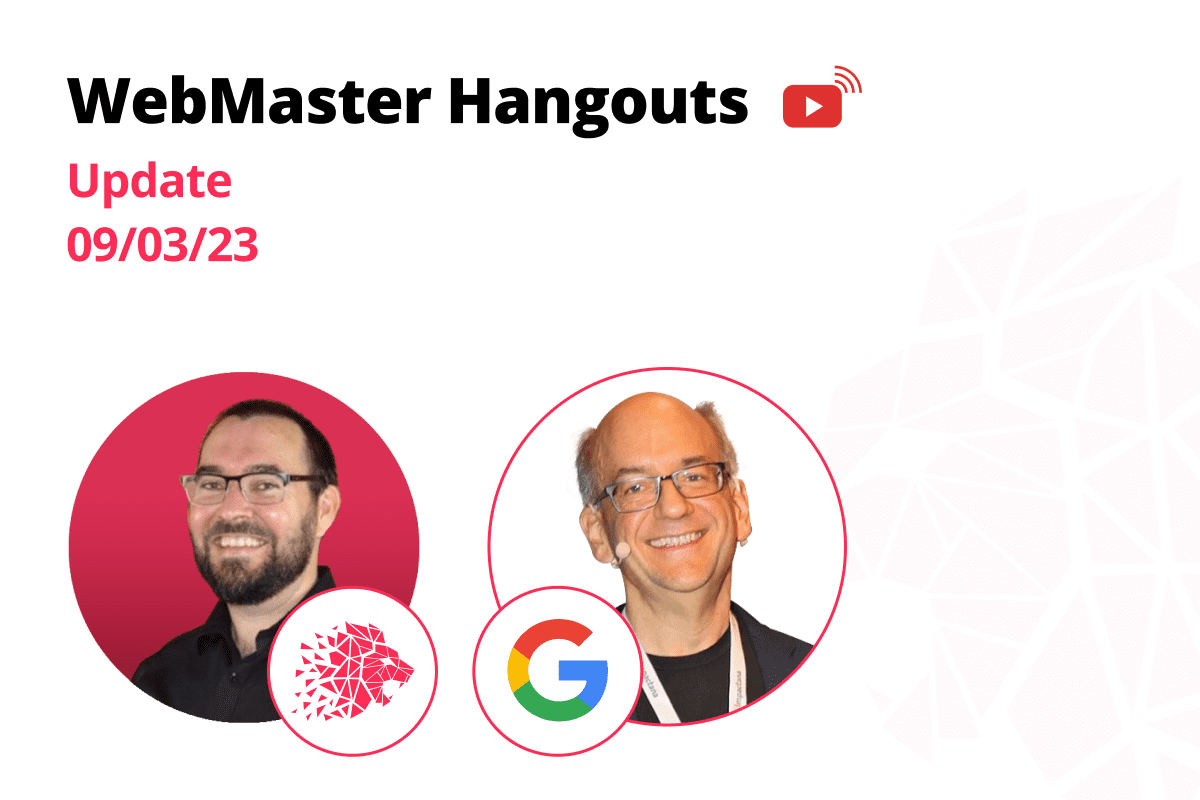WebMaster Hangout – March 9, 2023